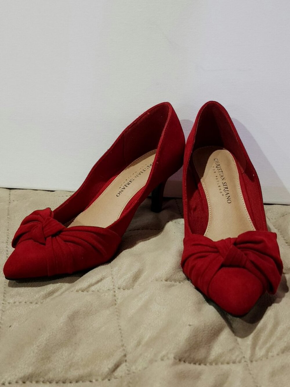 Dark Red 2.5in Heels